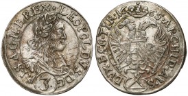 Österreich, Leopold I., 3 Kreuzer 1665, Neuburg am Inn
Austria, Leopold I, 3 krajcary 1665, Neuburg am Inn Ładny egzemplarz. Rzadka mennica. 


Gr...