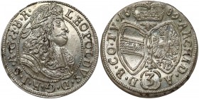 Österreich, Leopold I., 3 Kreuzer 1689, Hall
Austria, Leopold I, 3 krajcary 1689, Hall - piękne 
Grade: UNC 

WORLD COINS - AUSTRIA