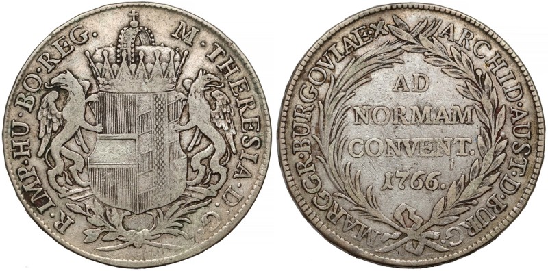 Österreich, Maria Theresia, Taler 1766, Burgau
Austria, Maria Teresa, Talar 176...