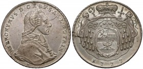 Österreich, Salzburg, Hieronymus von Colloredo, Taler 1777
Austria, Salzburg, Hieronymus von Colloredo, Talar 1777 Bardzo ładnie zachowana moneta w l...