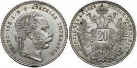 Österreich-Ungarn, Franz Joseph I., 20 Kreuzer 1869
Austro-Węgry, Franciszek Józef I, 20 krajcarów 1869 
Grade: XF/XF+ 

WORLD COINS - AUSTRIA