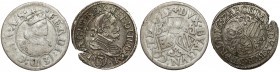 Österreich, Ferdinand II., 3 Kreuzer (2 Stücke)
Austria, Ferdynad II, 3 krajcarówki bez daty i 1637, zestaw (2szt) 
Grade: VF 

WORLD COINS - AUST...