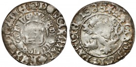 Czechy, Władysław II Jagiellończyk (1471-1516), Grosz praski Późny grosz praski w bardzo ładnym stanie zachowania.&nbsp; Srebro, średnica 26,5 mm, wag...