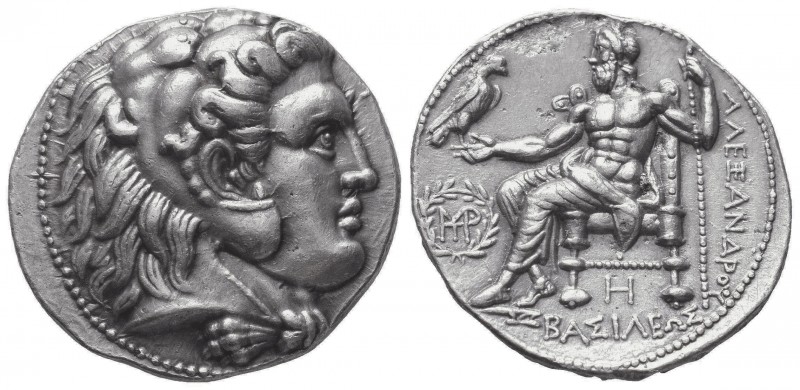 ALEXANDER III THE GREAT, 336-323 B.C. Tetradrachm, posthumous, Babylon , 317-311...