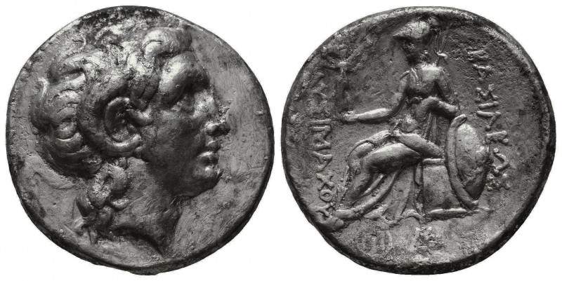 KINGS of THRACE. Lysimachos. 305-281 BC. AR Tetradrachm. Uncertain mint. Struck ...