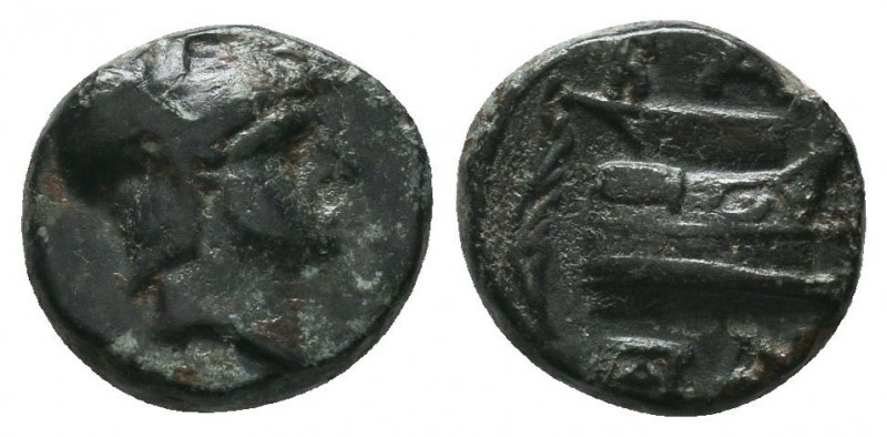 Kings of Macedon. Uncertain mint, possibly in Caria. Demetrios I Poliorketes 306...