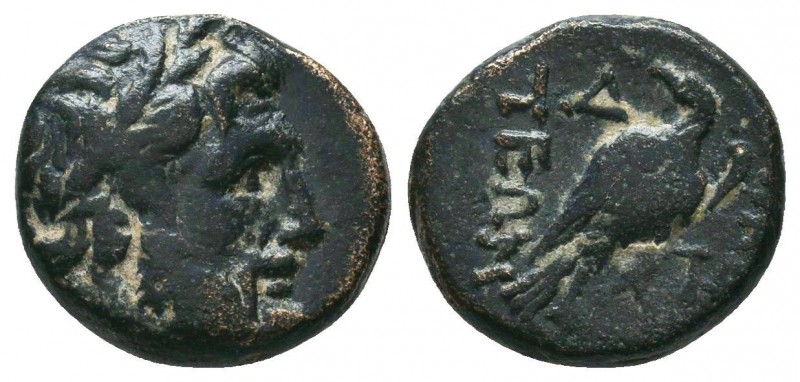 Greek Coins, Ae Unidentified !

Condition: Very Fine


Weight: 3,4 gram
Diameter...
