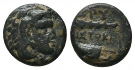 IONIA. Erythrai. Ae (Circa 4th century BC). 

Condition: Very Fine


Weight: 1,7 gram
Diameter: 12,5 mm