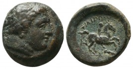 Macedonian Kingdom. Alexander III the Great (or could be Kassander or Philip III). AE unit 

Condition: Very Fine


Weight: 6,7 gram
Diameter: 18,1 mm
