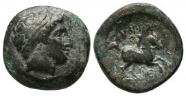 Macedonian Kingdom. Alexander III the Great (or could be Kassander or Philip III). AE unit 

Condition: Very Fine


Weight: 6,1 gram
Diameter: 19,6 mm