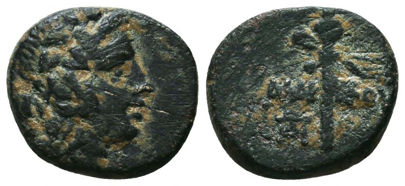 PONTOS. Amisos. Ae (Circa 125-100 BC). Time of Mithradates VI Eupator.

Conditio...