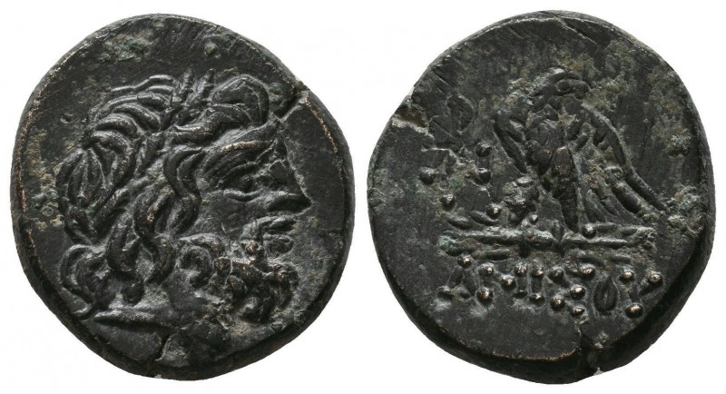 PONTOS. Amisos. Ae (Circa 95-90 or 80-70 BC). Struck under Mithradates VI Eupato...