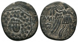 PONTOS. Amisos. Ae (Circa 85-65 BC).

Condition: Very Fine


Weight: 6,5 gram
Diameter: 21,6 mm