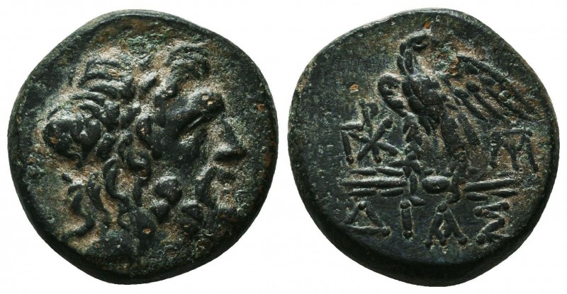 Bithynia. Dia (BC 120-63) AE 21
ca 120-63 BC. AE21 (8.49g). Laureate head of Zeu...