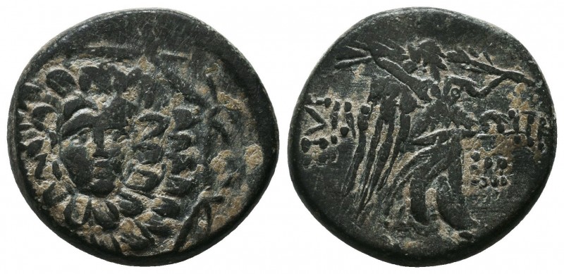 PAPHLAGONIA, Sinope. 100-85 BC. AE 

Condition: Very Fine


Weight: 8,6 gram
Dia...