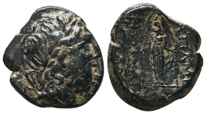 Phrygia, Apameia; 133-48 BC, AE

Condition: Very Fine


Weight: 8,3 gram
Diamete...