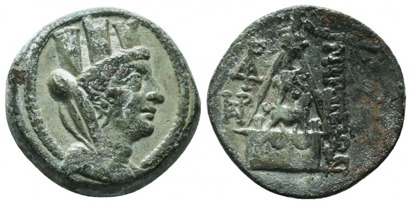 CILICIA. Tarsos. Ae (164-27 BC).

Condition: Very Fine


Weight: 8,5 gram
Diamet...
