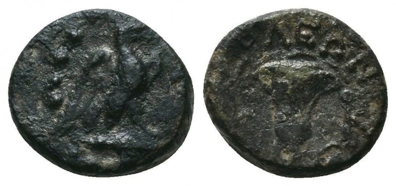 CILICIA. Soloi. Ae (Circa 1st century BC). 

Condition: Very Fine


Weight: 1,8 ...
