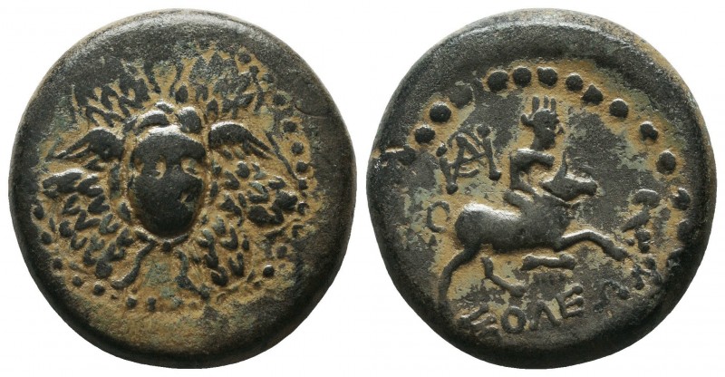 CILICIA. Soloi. Ae (Circa 1st century BC). 

Condition: Very Fine


Weight: 12,3...