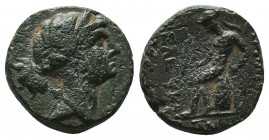SELEUKID KINGDOM. 2nd - 1st Century . Ae.

Condition: Very Fine


Weight: 3,5 gram
Diameter: 14,3 mm