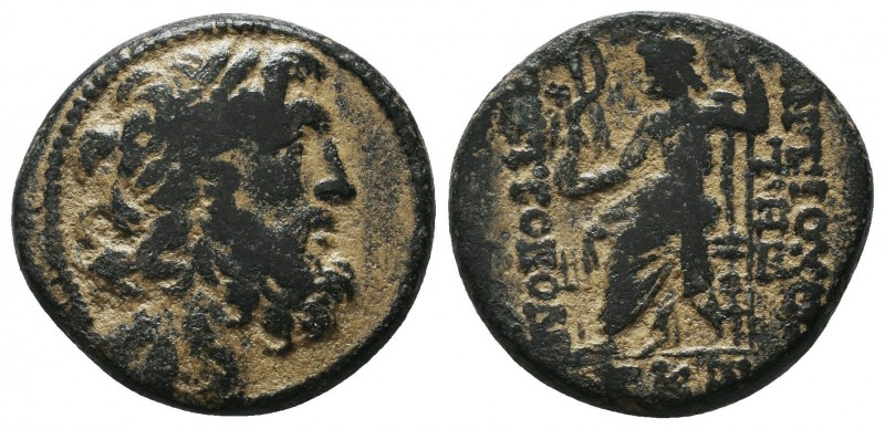 SELEUKID KINGDOM. 2nd - 1st Century . Ae.

Condition: Very Fine


Weight: 7,7 gr...