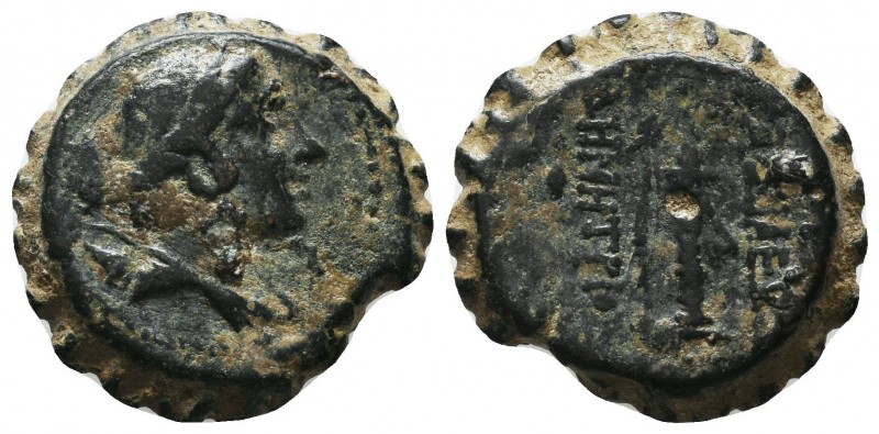 SELEUKID KINGDOM. 2nd - 1st Century . Ae.

Condition: Very Fine


Weight: 8,7 gr...