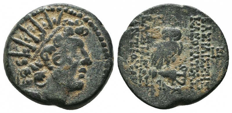 SELEUKID KINGDOM. 2nd - 1st Century . Ae.

Condition: Very Fine


Weight: 5,4 gr...