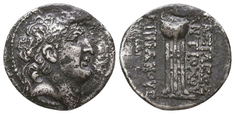 SELEUKID EMPIRE. Antiochos VIII Epiphanes (Grypos). 121/0-97/6 BC. AR Drachm 

C...