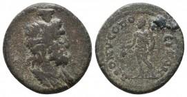 PHRYGIA. Dionysopolis. Pseudo-autonomous. Time of Septimius Severus (193-211). Ae. Obv: Diademed and draped bust of Serapis right, wearing modius. Rev...