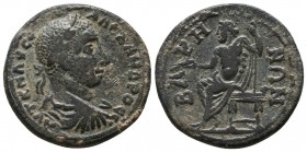 Roman Provincial PISIDIA. Baris. Severus Alexander .222-235 AD. AE ΑΥΤ Κ Μ ΑΥ ϹƐ ΑΛΕΞΑΝΔΡΟϹ ϹƐ; laureate, draped and cuirassed bust of Severus Alexand...