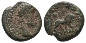 Marcus Aurelius, AD 161-180. AE 

Condition: Very Fine


Weight: 4,5 gram
Diameter: 16,4 mm