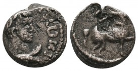 Greek Coins. Pseudo. Pseudo-autonomous (2nd-3rd centuries). Ae.

Condition: Very Fine


Weight: 4,1 gram
Diameter: 15 mm