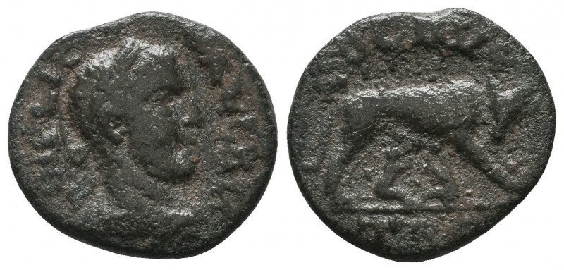 TROAS, Alexandria Troas. Valerian. AD 253-260. Æ Laureate, draped and cuirassed ...