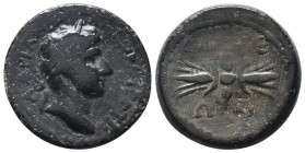 CILICIA, Olba. Hadrian. 117-138 AD. Æ Laureate head right / Thunderbolt. SNG Levante 652 

Condition: Very Fine


Weight: 9,7 gram
Diameter: 23,3 mm