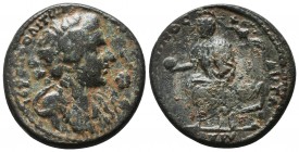 Cilicia. Hieropolis - Kastabala. Pseudo-autonomous issue AD 177-192.

Condition: Very Fine


Weight: 14,5 gram
Diameter: 28,6 mm