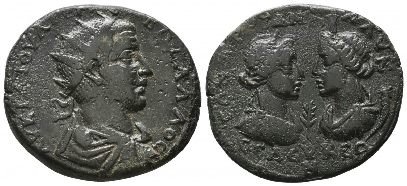 CILICIA, Seleucia ad Calycadnum. Philip I. 244-249 AD. Æ Radiate, draped and cui...