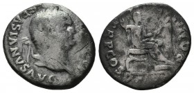 Vespasianus 69-79 Ar Denarius

Condition: Very Fine


Weight: 2,8 gram
Diameter: 17,7 mm