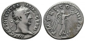 Traianus (98-117 AD). AR Denarius

Condition: Very Fine


Weight: 3,2 gram
Diameter: 18,5 mm