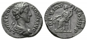 Marcus Aurelius (161-180 AD) for Commodus Caesar. AR Denarius 

Condition: Very Fine


Weight: 2,9 gram
Diameter: 17,7 mm