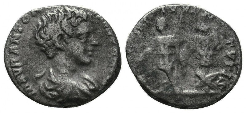 Caracalla, 198-217. Denarius

Condition: Very Fine


Weight: 3,1 gram
Diameter: ...