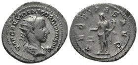 Gordianus III Pius (238-244 AD). AR Antoninianus

Condition: Very Fine


Weight: 3,6 gram
Diameter: 23,9 mm