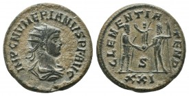 Numerianus (283-284 AD). AE Antoninianus 

Condition: Very Fine


Weight: 4,7 gram
Diameter: 20,2 mm