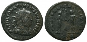 Constantius, 295 AD. AE antoninianus,

Condition: Very Fine


Weight: 4,0 gram
Diameter: 22,3 mm