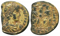 Theodosius I AV plated circa AD 383-5. 

Condition: Very Fine


Weight: 1,8 gram
Diameter: 19,7 mm