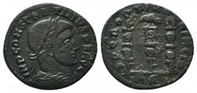 Constantine I (306-337), AE Follis, 

Condition: Very Fine


Weight: 3,1 gram
Diameter: 21,1 mm