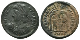 Constans - Soldier and Captive Maiorina. 348-349 AD. 

Condition: Very Fine


Weight: 3,6 gram
Diameter: 21,9 mm