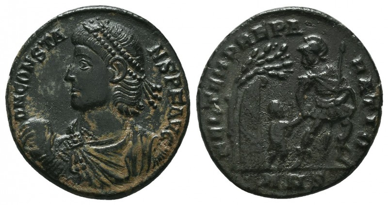 Constans - Soldier and Captive Maiorina. 348-349 AD. 

Condition: Very Fine


We...