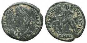 Constantius II - Soldier and Captive Maiorina. 348-349 AD

Condition: Very Fine


Weight: 4,4 gram
Diameter: 21,5 mm