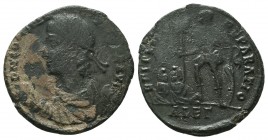 Constantius II - Soldier and Captive Maiorina. 348-349 AD

Condition: Very Fine


Weight: 3,4 gram
Diameter: 21,4