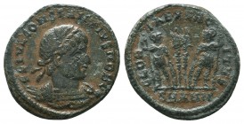 Constantius II AE Nummus, 

Condition: Very Fine


Weight: 2,4 gram
Diameter: 18,3 mm